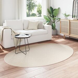 Latitude Run Rugs Beige Accent Rug Minimalist Polyester Oval 140 x 200 cm Latitude Run Rugs Beige Accent Rug Minimalist Polyester Oval 140 x 200 cm