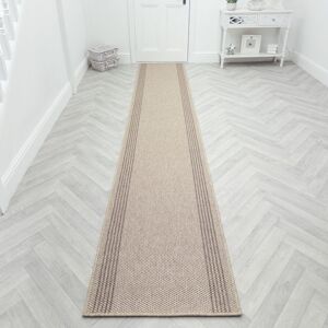 Beachcrest Home Natura Beige Hallway Runner Rug – Hardwearing, Non-Slip & Durable Carpet for Hall, Kitchen & Corridor Beige Runner 80 x 360 cm Beachcrest Home Natura Beige Hallway Runner Rug – Hardwearing, Non-Slip & Durable Carpet for Hall, Kitchen & Corridor Beige Runner 80 x 360 cm