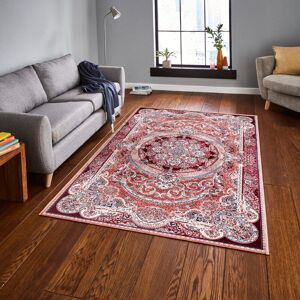 Latitude Vive Calesta Area Rug Red;Rose Rectangle 200 x 290cm Latitude Vive Calesta Area Rug Red;Rose Rectangle 200 x 290cm