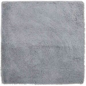 Latitude Run Solid Colour Area Rug Silver grey Square 240cm Latitude Run Solid Colour Area Rug Silver grey Square 240cm