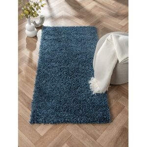 17 Stories Shaggy Lush Dark Blue Rug Blue Rectangle 70 x 140cm 17 Stories Shaggy Lush Dark Blue Rug Blue Rectangle 70 x 140cm
