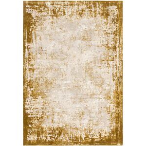 Rio Abrienne Soft Shiny Border Gold Rug Gold Rectangle 240 x 340cm Rio Abrienne Soft Shiny Border Gold Rug Gold Rectangle 240 x 340cm