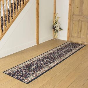 ClassicLiving Barnesville Oriental Indoor Area Rug Blue Runner 600cm x 80cm ClassicLiving Barnesville Oriental Indoor Area Rug Blue Runner 600cm x 80cm