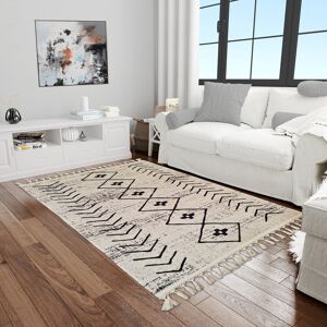 Gracie Oaks Waverley Aztec Beige/Brown Area Rug Beige/Brown Rectangle 160 x 230cm Gracie Oaks Waverley Aztec Beige/Brown Area Rug Beige/Brown Rectangle 160 x 230cm