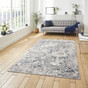 Think Rugs Apollo area rug Machine Woven Rectangle Grey Navy;Grey Rectangle 200 x 290cm Think Rugs Apollo area rug Machine Woven Rectangle Grey Navy;Grey Rectangle 200 x 290cm
