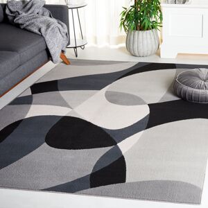 Blue Elephant Aldegundo Machine Woven Polyester Grey/Black/Ivory Rug Grey/Black/Ivory Rectangle 160 x 229cm Blue Elephant Aldegundo Machine Woven Polyester Grey/Black/Ivory Rug Grey/Black/Ivory Rectangle 160 x 229cm