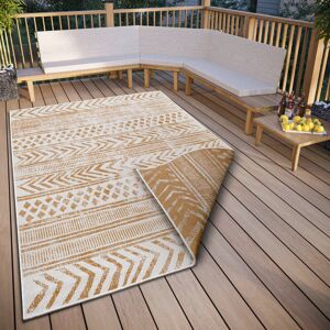 Northrugs Reversible Flatweave Ocher/Ivory Rug Rectangle 80 x 150cm Northrugs Reversible Flatweave Ocher/Ivory Rug Rectangle 80 x 150cm