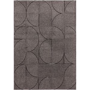 Isabelline Bradshaw Charcoal Geometric Area Rug Charcoal Rectangle 200 x 290cm Isabelline Bradshaw Charcoal Geometric Area Rug Charcoal Rectangle 200 x 290cm