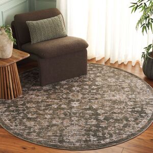 Bloomsbury Market Aisleyne 506 Area Rug In Green / Beige Green / Beige Round 183 X 183cm Bloomsbury Market Aisleyne 506 Area Rug In Green / Beige Green / Beige Round 183 X 183cm