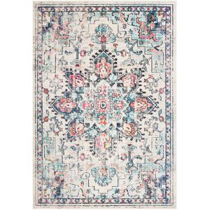Mistana Bazzinotti Cream/Blue Area Rug Blue;Cream Rectangle 160 x 229 cm Mistana Bazzinotti Cream/Blue Area Rug Blue;Cream Rectangle 160 x 229 cm