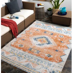 Latitude Vive Arnauta Boho Burnt Orange Area Rug Blue;Orange;Grey Rectangle 200 x 275cm Latitude Vive Arnauta Boho Burnt Orange Area Rug Blue;Orange;Grey Rectangle 200 x 275cm