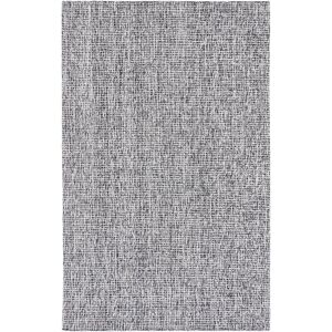 Ebern Designs Abstract Striped Rhawnie Rug in Black & Ivory Black Rectangle 152 x 244 cm Ebern Designs Abstract Striped Rhawnie Rug in Black & Ivory Black Rectangle 152 x 244 cm