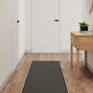 17 Stories Maks Anthracite Area Rug Runner 50 x 200cm 17 Stories Maks Anthracite Area Rug Runner 50 x 200cm