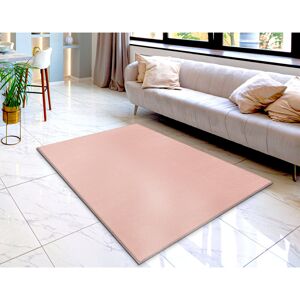17 Stories Pacificia Solid Colour Machine Woven Area Rug Pink Rectangular 120x170cm 17 Stories Pacificia Solid Colour Machine Woven Area Rug Pink Rectangular 120x170cm