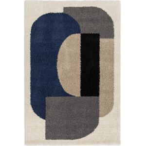 Mikado Living Faulk Abstract Machine Woven Cream Area Rug Cream Rectangle 160 x 230cm Mikado Living Faulk Abstract Machine Woven Cream Area Rug Cream Rectangle 160 x 230cm