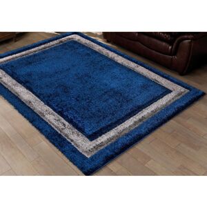 Fairmont Park New Modern Large Shaggy Rugs Hallway Runner Living Room Bedroom Carpet Floor Mat Blue Rectangle 80cm x 150cm Fairmont Park New Modern Large Shaggy Rugs Hallway Runner Living Room Bedroom Carpet Floor Mat Blue Rectangle 80cm x 150cm