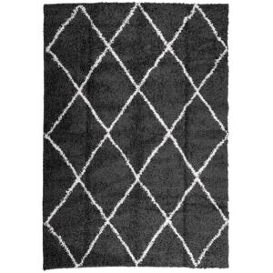 17 Stories Nykita Machine Woven Area Rug Black;Cream Rectangle 120 x 170cm 17 Stories Nykita Machine Woven Area Rug Black;Cream Rectangle 120 x 170cm