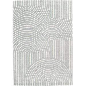 Ivy Bronx Machine Woven Rug, Polypropylene Plastic; Polyester ,Arches Pattern Blue Rectangle 120 x 170 cm Ivy Bronx Machine Woven Rug, Polypropylene Plastic; Polyester ,Arches Pattern Blue Rectangle 120 x 170 cm