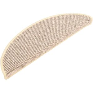 Hykkon Beaty Non-Slip Stair Tread White Semi-Circle 17cm x 56cm Hykkon Beaty Non-Slip Stair Tread White Semi-Circle 17cm x 56cm