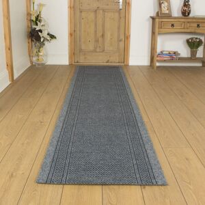 Brambly Cottage Adalynn Flatweave Grey Rug Grey Runner 360cm x 80cm Brambly Cottage Adalynn Flatweave Grey Rug Grey Runner 360cm x 80cm
