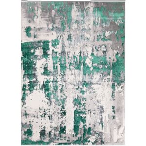 Borough Wharf Arquilla Abstract Area Rug Green Rectangle 80 x 150cm Borough Wharf Arquilla Abstract Area Rug Green Rectangle 80 x 150cm
