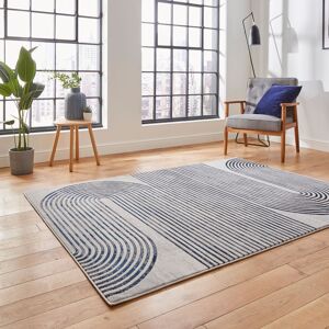 Think Rugs Apollo area rug Machine Woven Rectangle Grey Grey Rectangle 160 x 220cm Think Rugs Apollo area rug Machine Woven Rectangle Grey Grey Rectangle 160 x 220cm