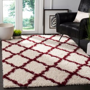 Marlow Home Co. Atchison Power Loom Ivory/Red Rug Ivory/Red Rectangle 183 x 274 cm Marlow Home Co. Atchison Power Loom Ivory/Red Rug Ivory/Red Rectangle 183 x 274 cm