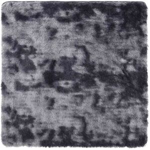 Ivy Bronx Shaggy Rug High Pile NAVARRA Dark Grey Polyester Dark grey Square 240cm Ivy Bronx Shaggy Rug High Pile NAVARRA Dark Grey Polyester Dark grey Square 240cm