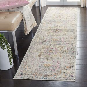 Mistana Bazzinotti Beige Rug Gray Runner 66 x 244cm Mistana Bazzinotti Beige Rug Gray Runner 66 x 244cm