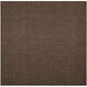 Ebern Designs Natural Fiber Jutara Handwoven Area Rug in Brown Brown Square 183 cm Ebern Designs Natural Fiber Jutara Handwoven Area Rug in Brown Brown Square 183 cm
