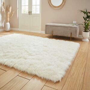Fairmont Park Polar Plush Aketzalli Machine Tufted Ivory Area Rug Rectangle 120 x 170cm Fairmont Park Polar Plush Aketzalli Machine Tufted Ivory Area Rug Rectangle 120 x 170cm