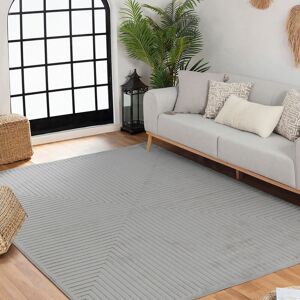 Brayden Studio Audraya In- & Outdoor Scandi Modern Boho Grey Area Rug Grey Rectangle 200 x 275cm Brayden Studio Audraya In- & Outdoor Scandi Modern Boho Grey Area Rug Grey Rectangle 200 x 275cm
