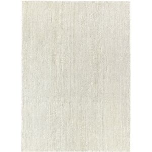 House of Hampton Bearcreek Hand Braided White Rug White Rectangle 250 x 350cm House of Hampton Bearcreek Hand Braided White Rug White Rectangle 250 x 350cm