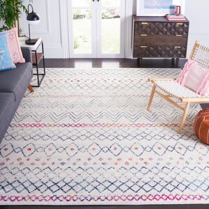 Mistana Desma Geometric Ivory Rug Ivory Rectangle 235 x 305cm Mistana Desma Geometric Ivory Rug Ivory Rectangle 235 x 305cm