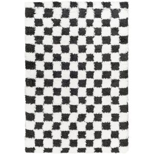 Langley Street Theia Area Rug Black;White Rectangle 160 x 220 cm Langley Street Theia Area Rug Black;White Rectangle 160 x 220 cm