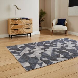 Lark Manor Zaid Area Rug Blue;Grey Rectangle 122 x 170cm Lark Manor Zaid Area Rug Blue;Grey Rectangle 122 x 170cm