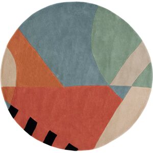 Bloomsbury Market Rodeo Drive Hand Tufted Area Rug in Gold Gold Round 122 X 122 Bloomsbury Market Rodeo Drive Hand Tufted Area Rug in Gold Gold Round 122 X 122