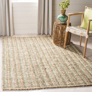 Ebern Designs Natural Fiber Jutara Handwoven Area Rug in Sage & Brown Green;Natural Rectangle 152 x 244 cm Ebern Designs Natural Fiber Jutara Handwoven Area Rug in Sage & Brown Green;Natural Rectangle 152 x 244 cm
