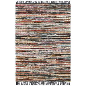 Bloomsbury Market Indian Collection Striped Handmade Handwoven Multi Colour Area Rug Black/Orange/Blue Rectangle 90 x 150cm Bloomsbury Market Indian Collection Striped Handmade Handwoven Multi Colour Area Rug Black/Orange/Blue Rectangle 90 x 150cm