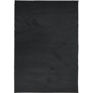 Brayden Studio Rug OVIEDO Short Pile Black 140X200 Cm Black Rectangle 160 x 230cm Brayden Studio Rug OVIEDO Short Pile Black 140X200 Cm Black Rectangle 160 x 230cm