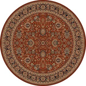 Bloomsbury Market Balaton Tufted Wool Red Rug Red Round 160cm Bloomsbury Market Balaton Tufted Wool Red Rug Red Round 160cm