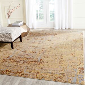 Rio Daulton Looped/Hooked Gold Rug Gold Rectangle 122 x 183 cm Rio Daulton Looped/Hooked Gold Rug Gold Rectangle 122 x 183 cm