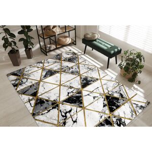 Fairmont Park Exclusive glamor rug, Stivoll, marble, triangles black / gold Rectangle 140 x 190cm Fairmont Park Exclusive glamor rug, Stivoll, marble, triangles black / gold Rectangle 140 x 190cm