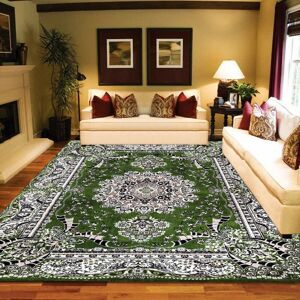 Astoria Grand Zenobia Green Area Rug Green Rectangle 160 x 230cm Astoria Grand Zenobia Green Area Rug Green Rectangle 160 x 230cm