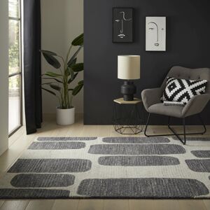 Latitude Run Hallberg Abstract Hand Woven Hand Tufted Area Rug Beige;Grey Rectangle 160 x 230cm Latitude Run Hallberg Abstract Hand Woven Hand Tufted Area Rug Beige;Grey Rectangle 160 x 230cm
