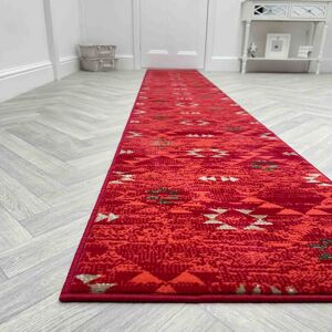 Natur Pur Andes Red Hallway Runner Rug – Soft, Comfortable & Durable Carpet for Hall, Kitchen & Corridor Red Runner 60 x 240cm Natur Pur Andes Red Hallway Runner Rug – Soft, Comfortable & Durable Carpet for Hall, Kitchen & Corridor Red Runner 60 x 240cm