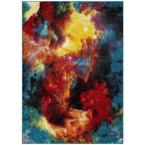 Metro Amariya Blue/Brown/Yellow Rug Blue/Brown/Yellow Rectangle 120 x 170cm Metro Amariya Blue/Brown/Yellow Rug Blue/Brown/Yellow Rectangle 120 x 170cm