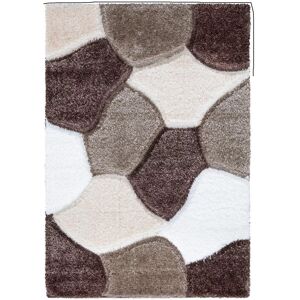 Metro Extra Large Thick Shaggy Rug Soft Living Room Bedroom Carpet Hallway Rugs Brown Beige Rectangle 80 x 150 cm Metro Extra Large Thick Shaggy Rug Soft Living Room Bedroom Carpet Hallway Rugs Brown Beige Rectangle 80 x 150 cm
