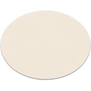17 Stories Pacificia Solid Colour Machine Woven Area Rug Cream coloured Round, 200cm in diameter 17 Stories Pacificia Solid Colour Machine Woven Area Rug Cream coloured Round, 200cm in diameter