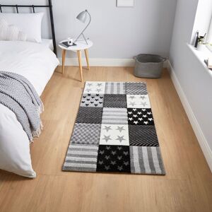 Harriet Bee Dalke Grey Area Rug Grey Rectangle 120cm x 170cm Harriet Bee Dalke Grey Area Rug Grey Rectangle 120cm x 170cm